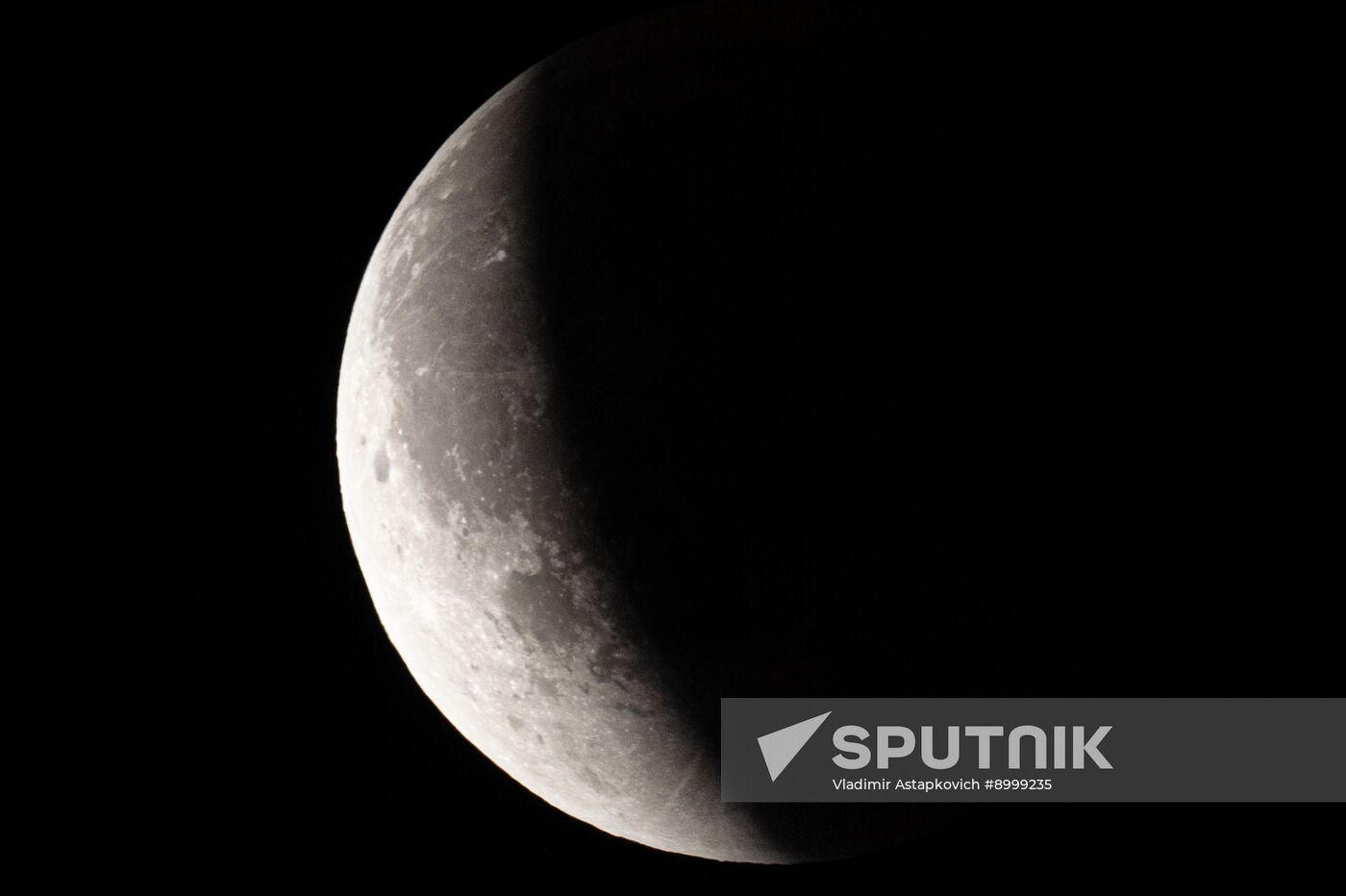 Russia Lunar Eclipse