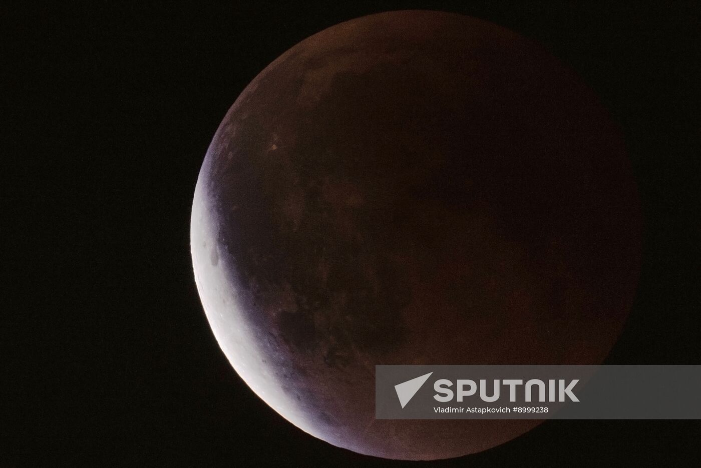 Russia Lunar Eclipse