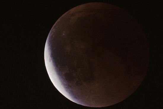 Russia Lunar Eclipse