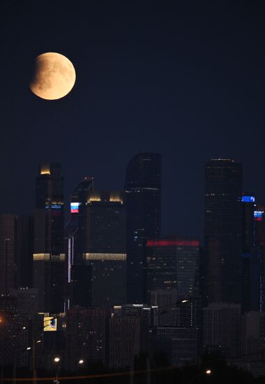 Russia Lunar Eclipse