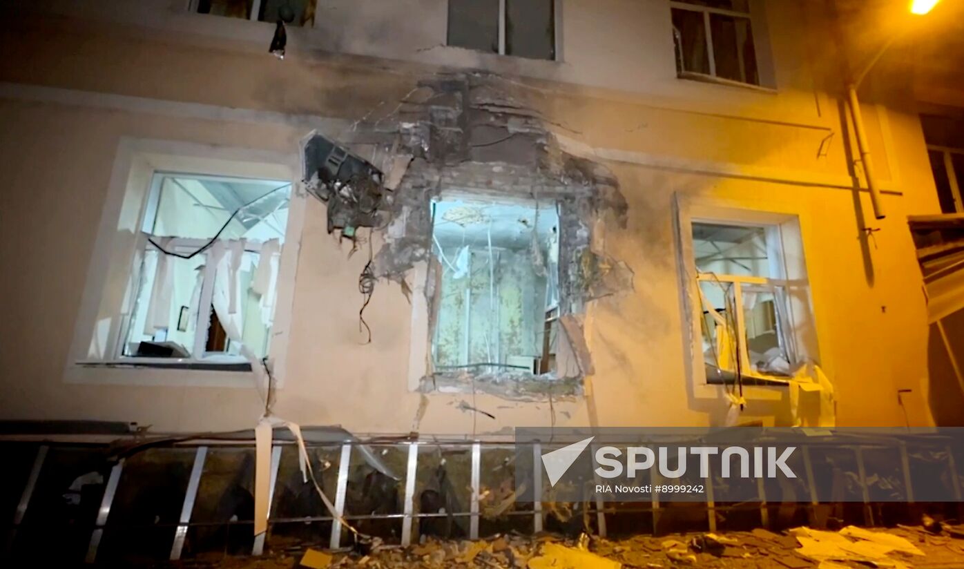 Russia Ukraine Military Operation Shelling