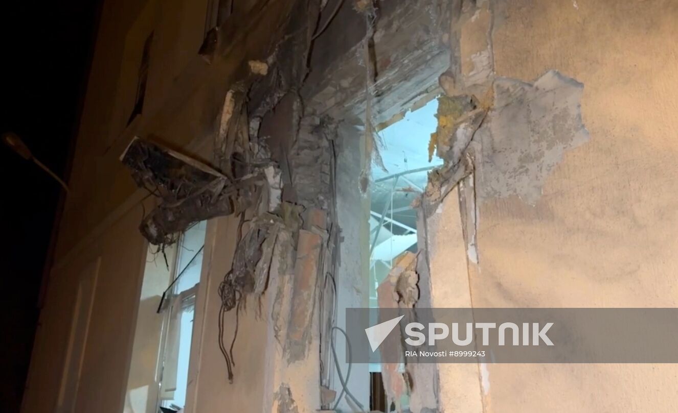 Russia Ukraine Military Operation Shelling