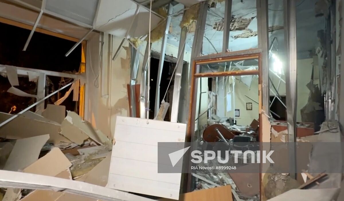 Russia Ukraine Military Operation Shelling