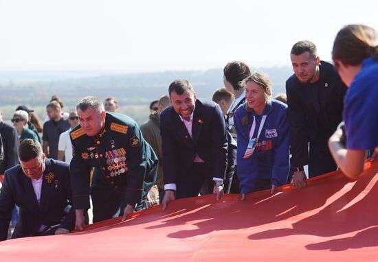 Russia WWII Donbas Liberation Anniversary