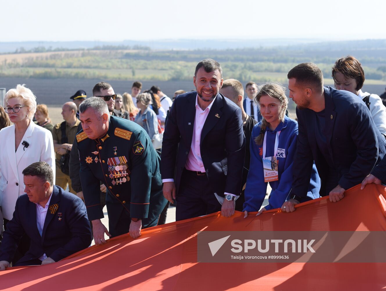 Russia WWII Donbas Liberation Anniversary