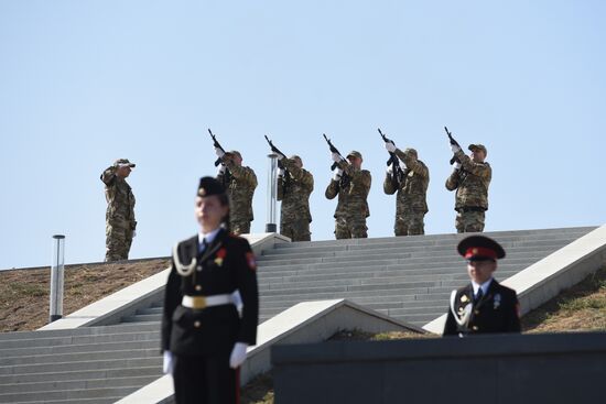 Russia WWII Donbas Liberation Anniversary