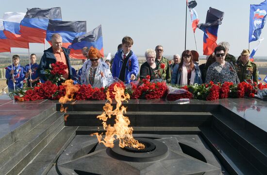 Russia WWII Donbas Liberation Anniversary