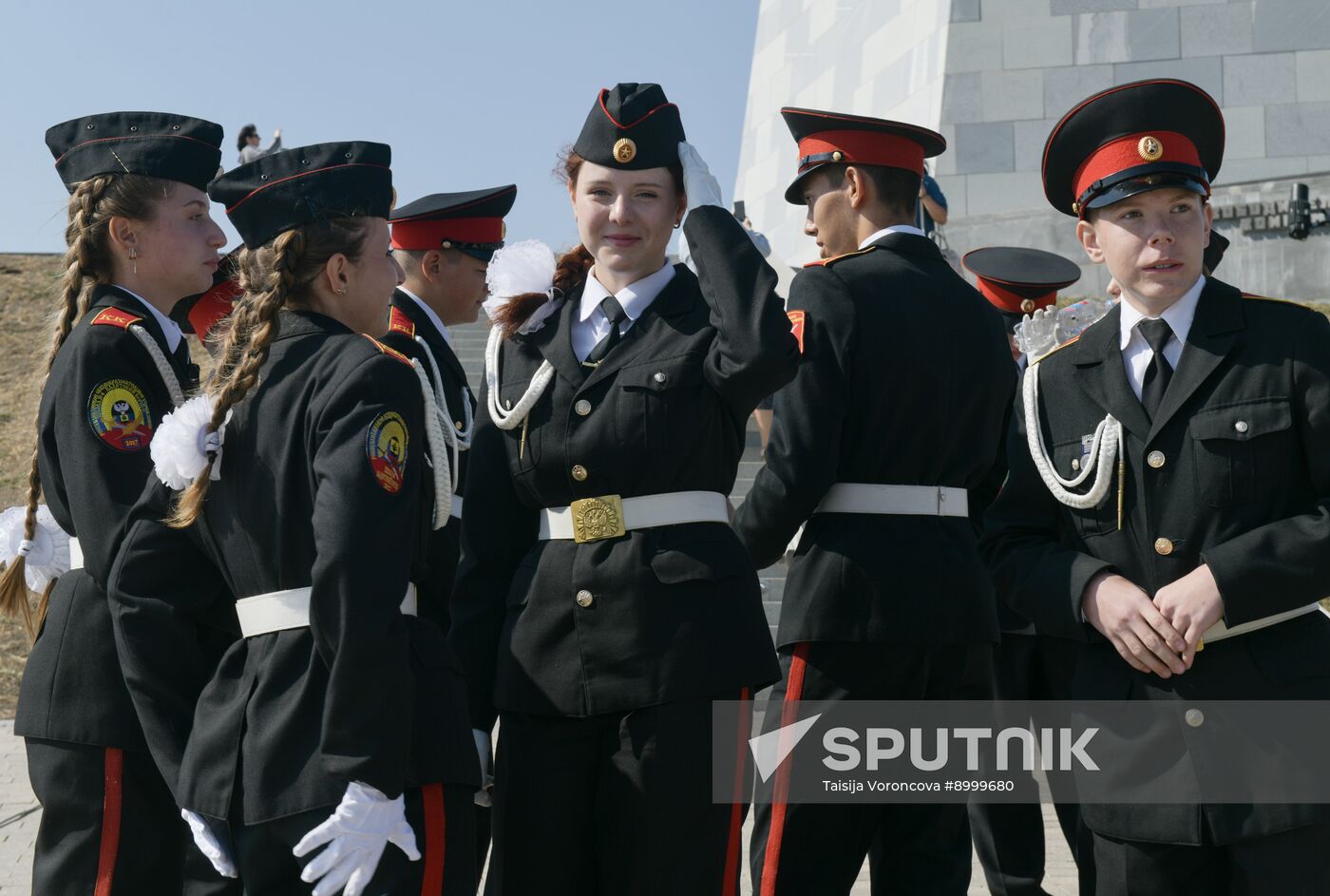 Russia WWII Donbas Liberation Anniversary