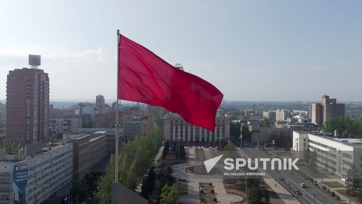 Russia WWII Donbas Liberation Anniversary
