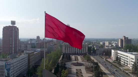 Russia WWII Donbas Liberation Anniversary