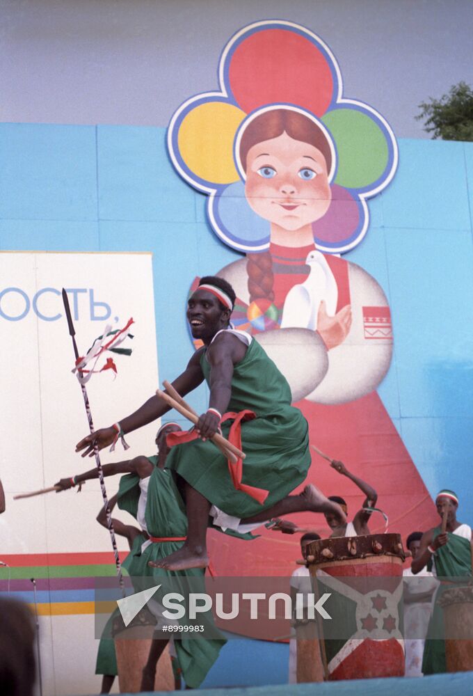 12th World Festival of Youth and Students in Moscow