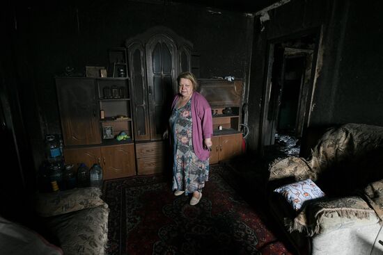 Russia Ukraine Military Operation Shelling