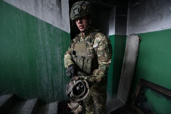 Russia Ukraine Military Operation Shelling