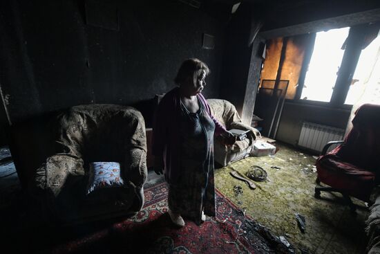 Russia Ukraine Military Operation Shelling