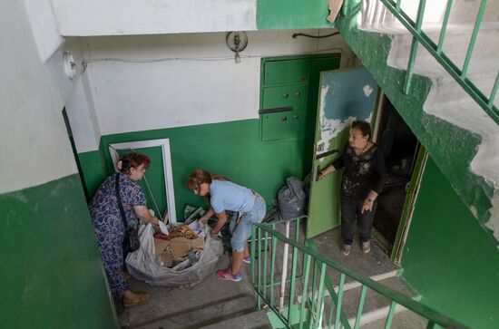 Russia Ukraine Military Operation Shelling