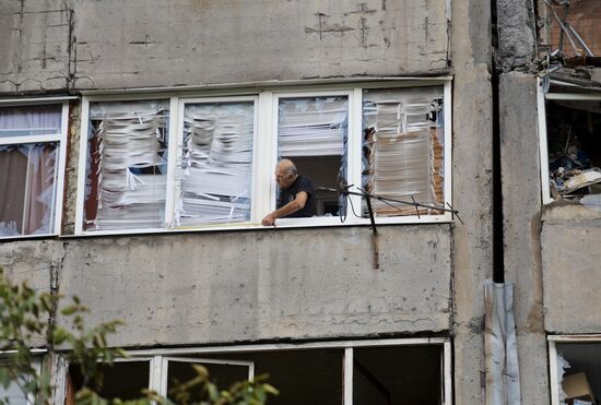 Russia Ukraine Military Operation Shelling