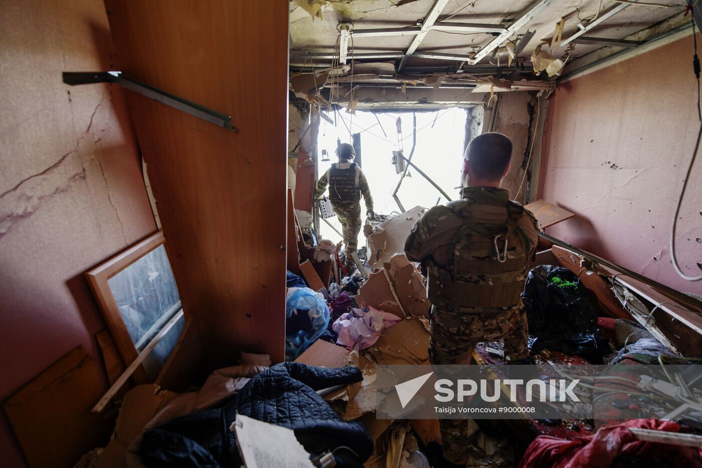 Russia Ukraine Military Operation Shelling