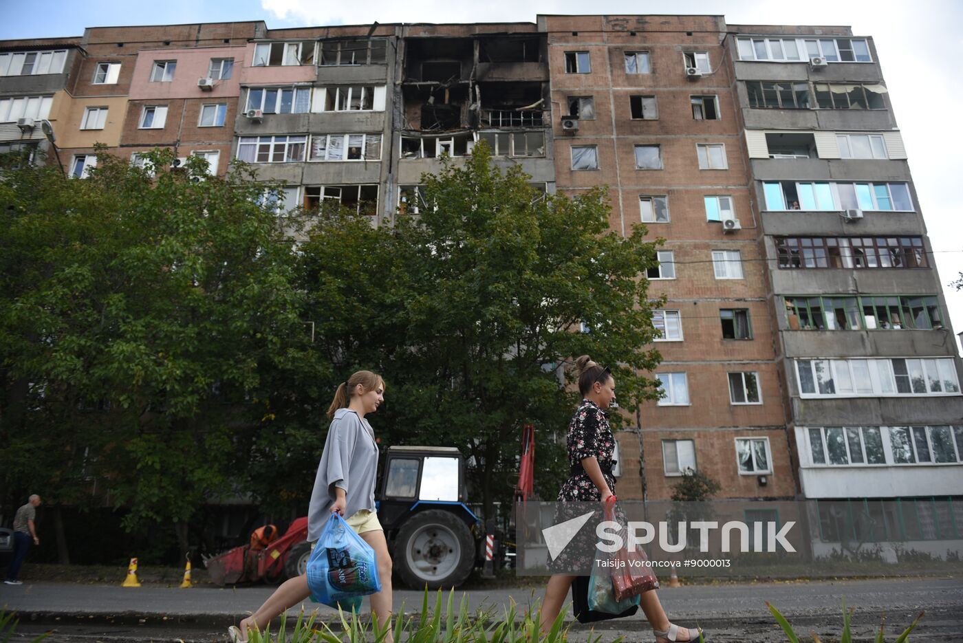 Russia Ukraine Military Operation Shelling