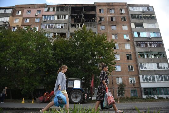 Russia Ukraine Military Operation Shelling