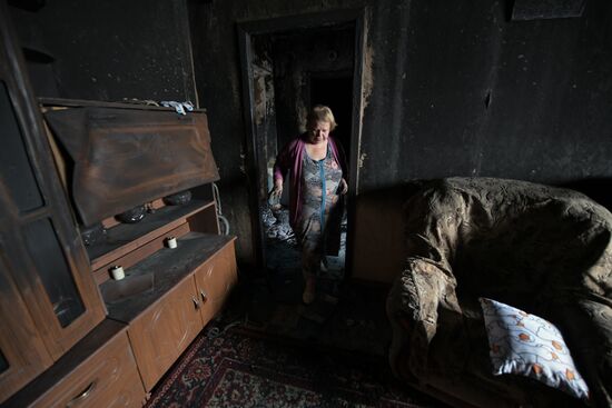 Russia Ukraine Military Operation Shelling