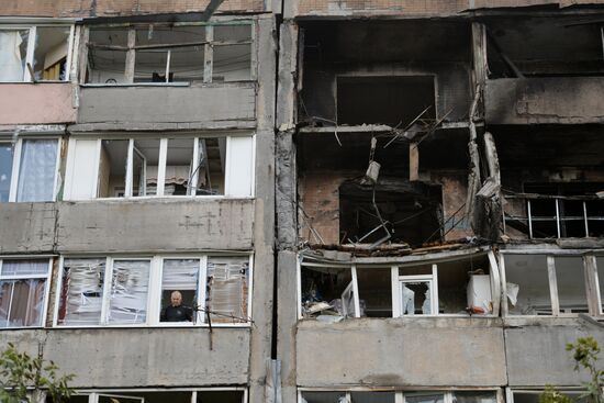 Russia Ukraine Military Operation Shelling