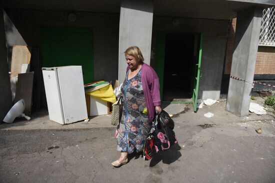 Russia Ukraine Military Operation Shelling