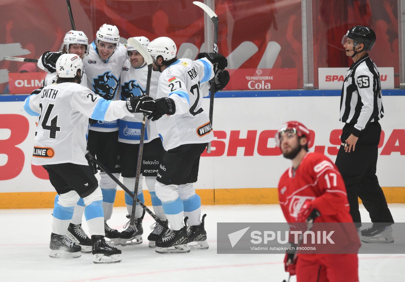 Russia Ice Hockey Kontinental League Spartak - Dinamo