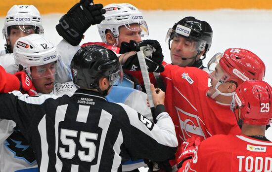 Russia Ice Hockey Kontinental League Spartak - Dinamo
