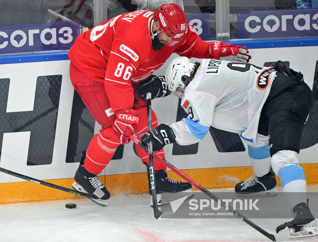 Russia Ice Hockey Kontinental League Spartak - Dinamo