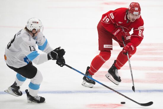 Russia Ice Hockey Kontinental League Spartak - Dinamo