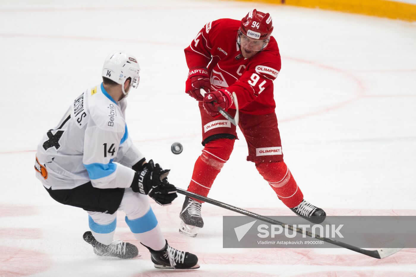 Russia Ice Hockey Kontinental League Spartak - Dinamo