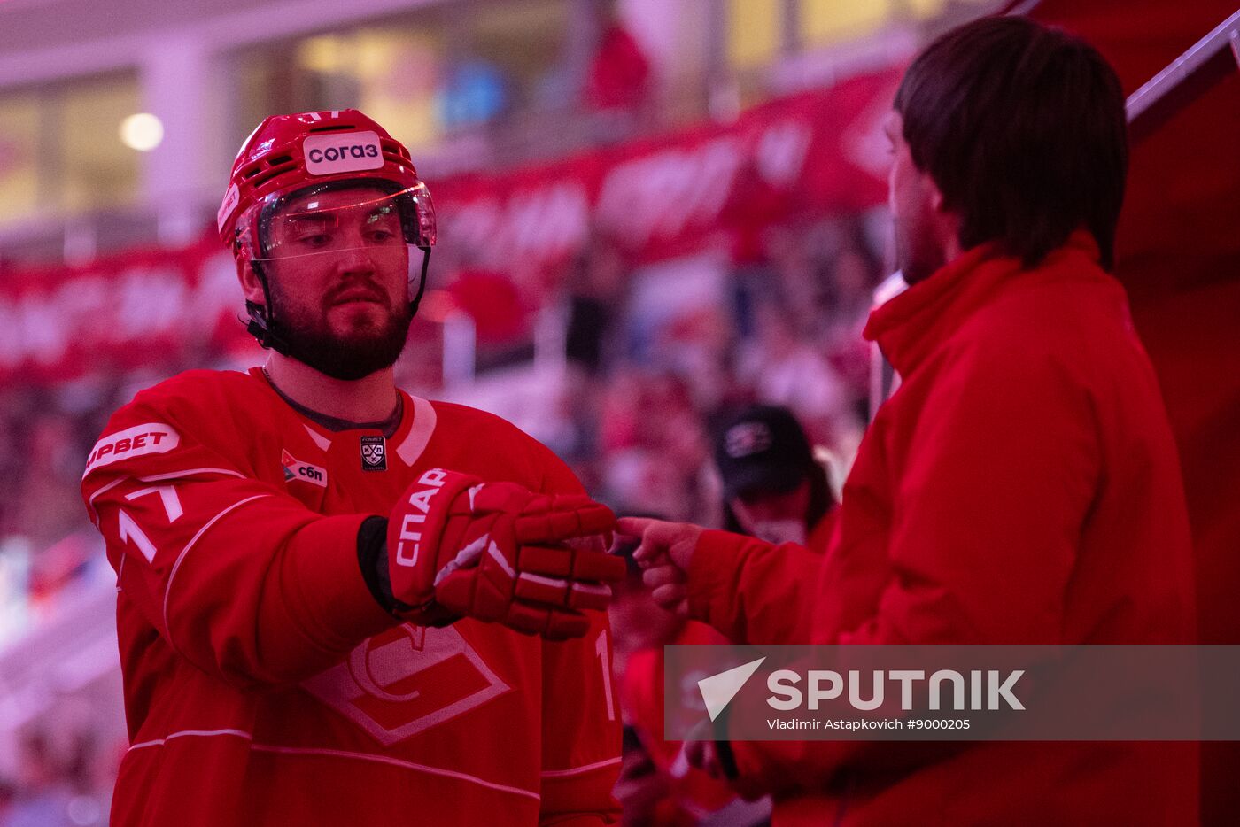 Russia Ice Hockey Kontinental League Spartak - Dinamo