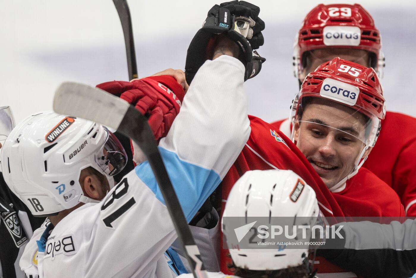 Russia Ice Hockey Kontinental League Spartak - Dinamo