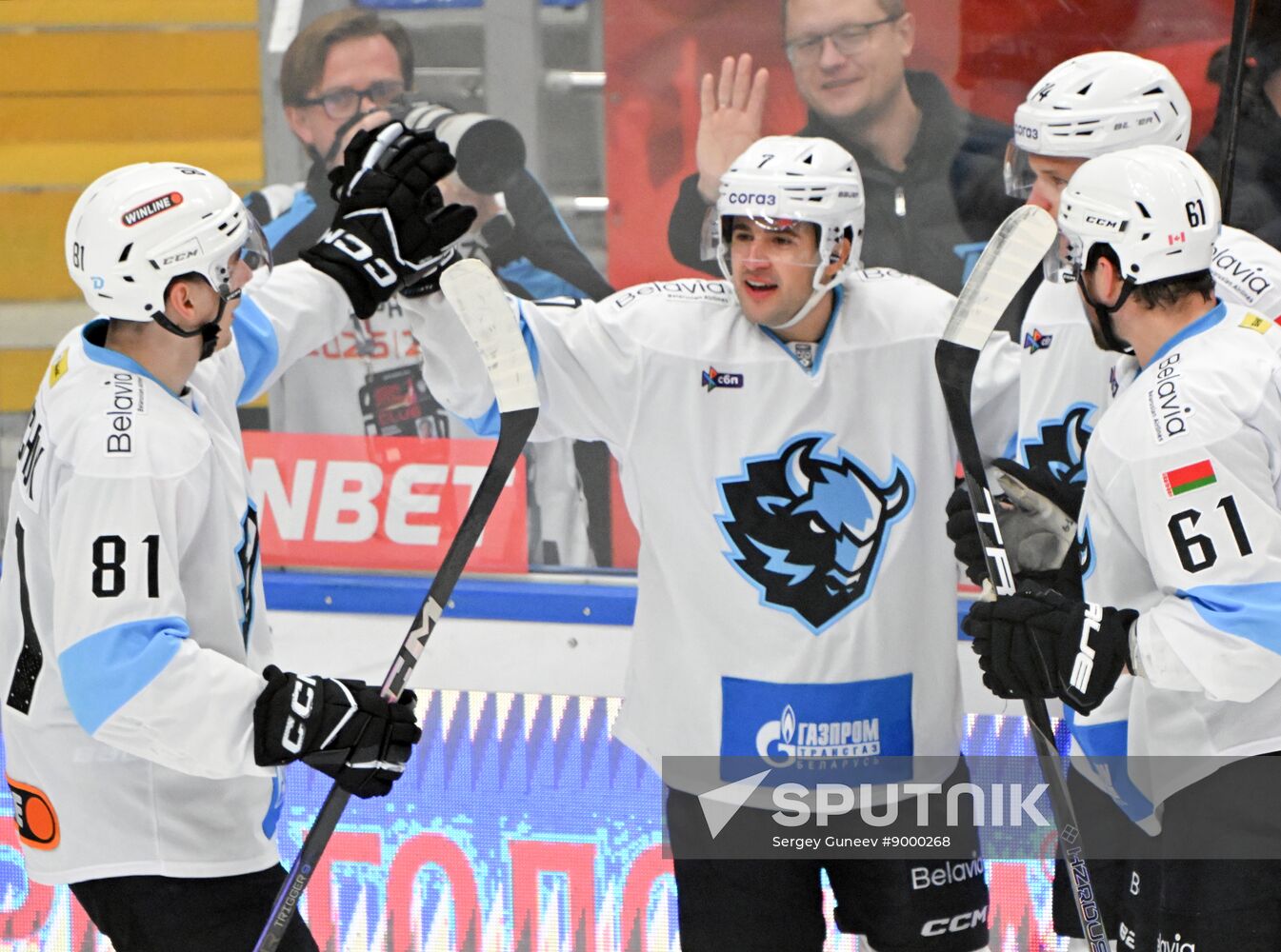 Russia Ice Hockey Kontinental League Spartak - Dinamo
