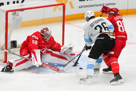 Russia Ice Hockey Kontinental League Spartak - Dinamo