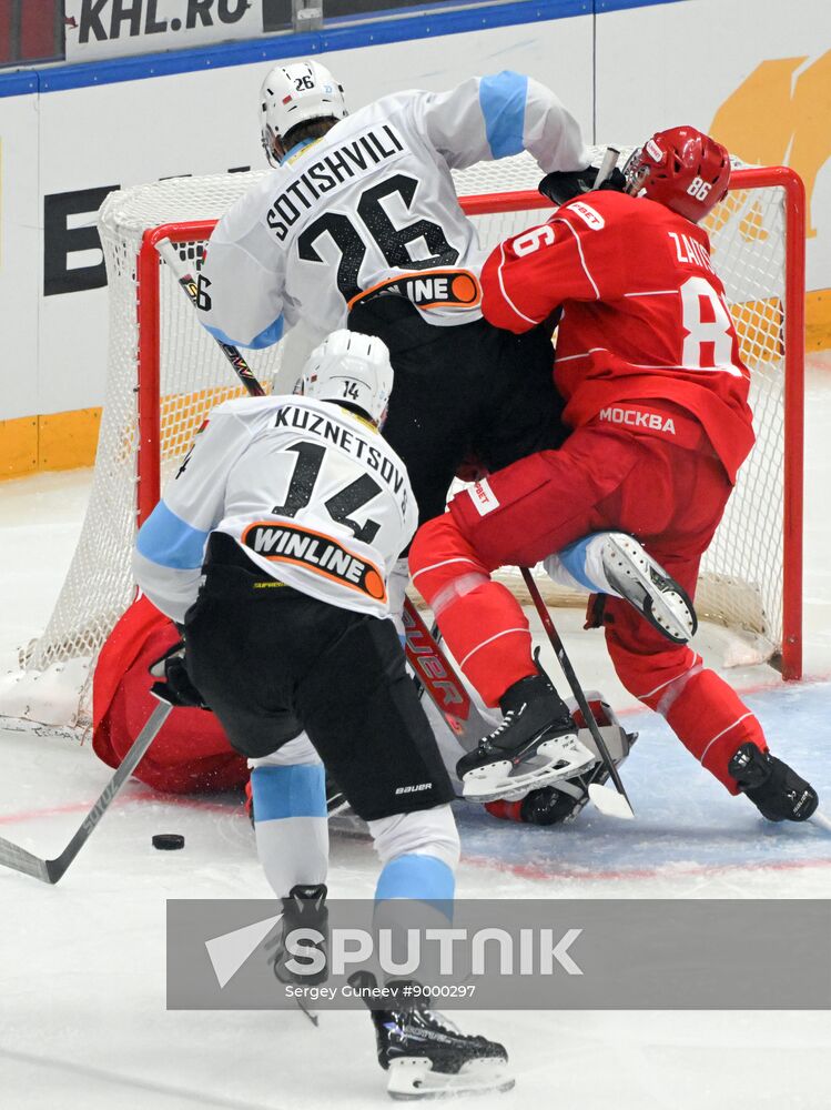 Russia Ice Hockey Kontinental League Spartak - Dinamo