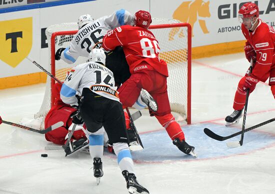 Russia Ice Hockey Kontinental League Spartak - Dinamo