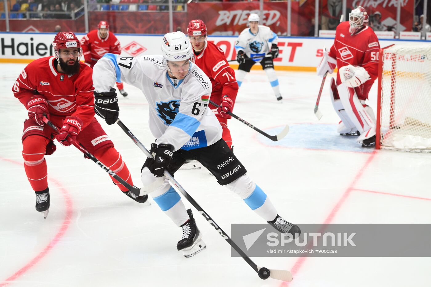 Russia Ice Hockey Kontinental League Spartak - Dinamo