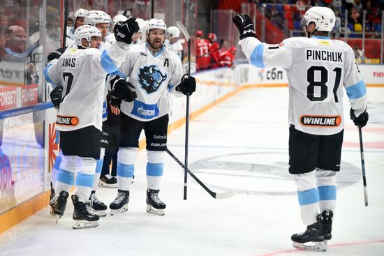 Russia Ice Hockey Kontinental League Spartak - Dinamo
