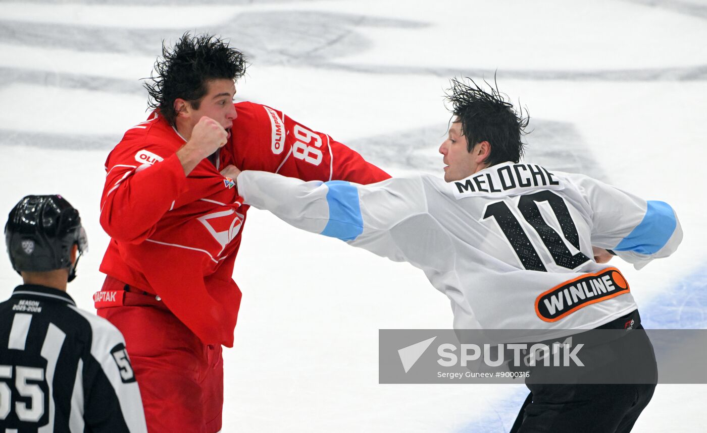 Russia Ice Hockey Kontinental League Spartak - Dinamo