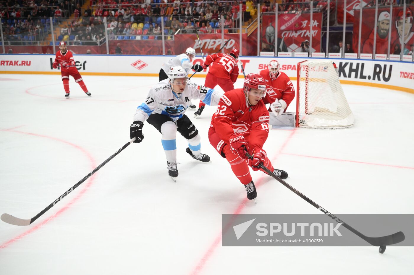 Russia Ice Hockey Kontinental League Spartak - Dinamo