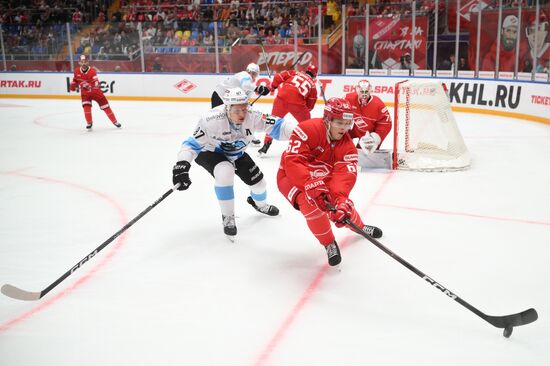Russia Ice Hockey Kontinental League Spartak - Dinamo
