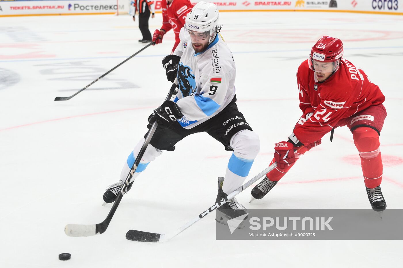 Russia Ice Hockey Kontinental League Spartak - Dinamo