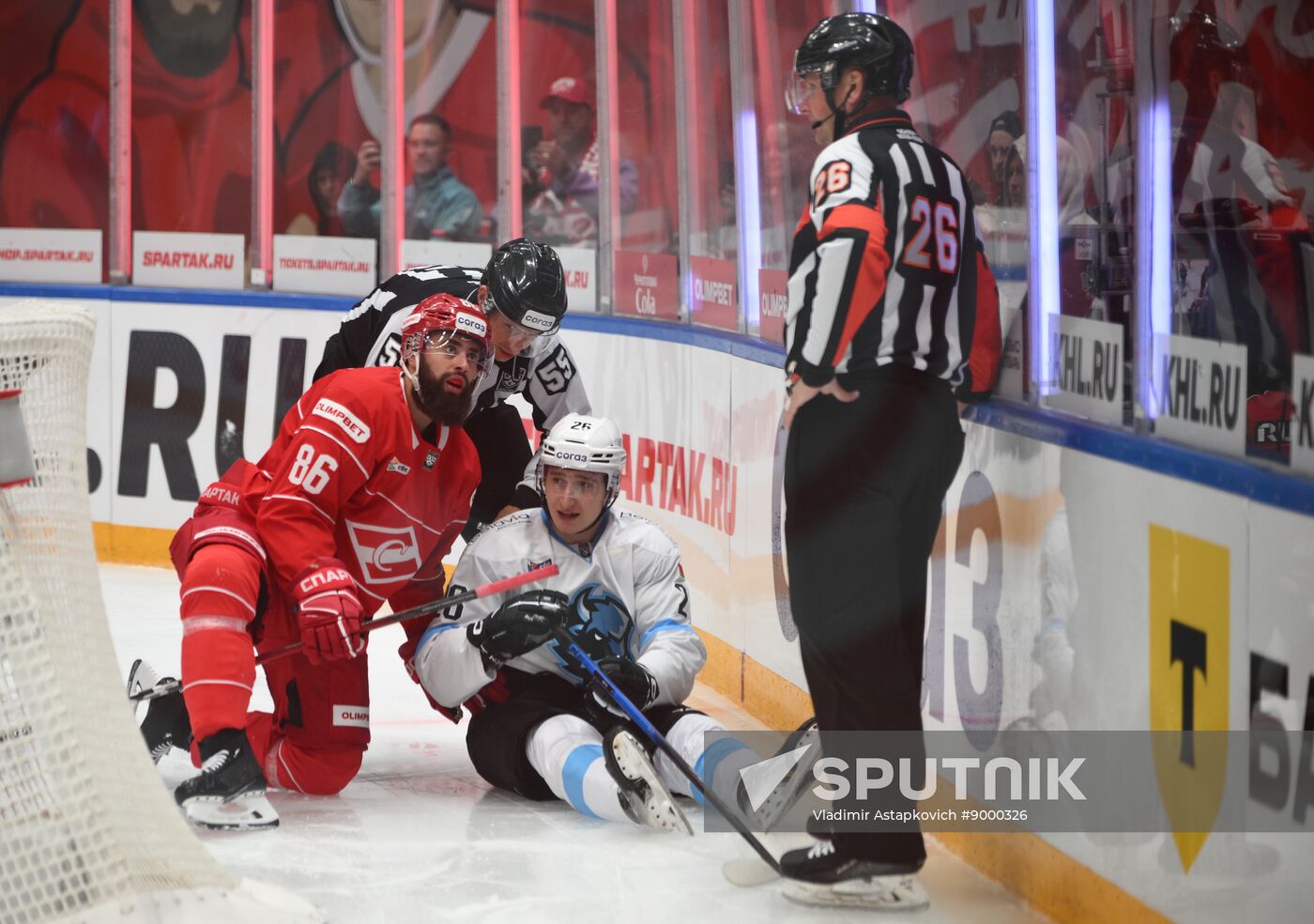 Russia Ice Hockey Kontinental League Spartak - Dinamo