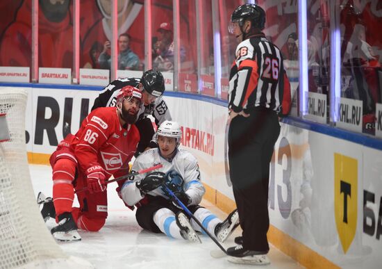 Russia Ice Hockey Kontinental League Spartak - Dinamo