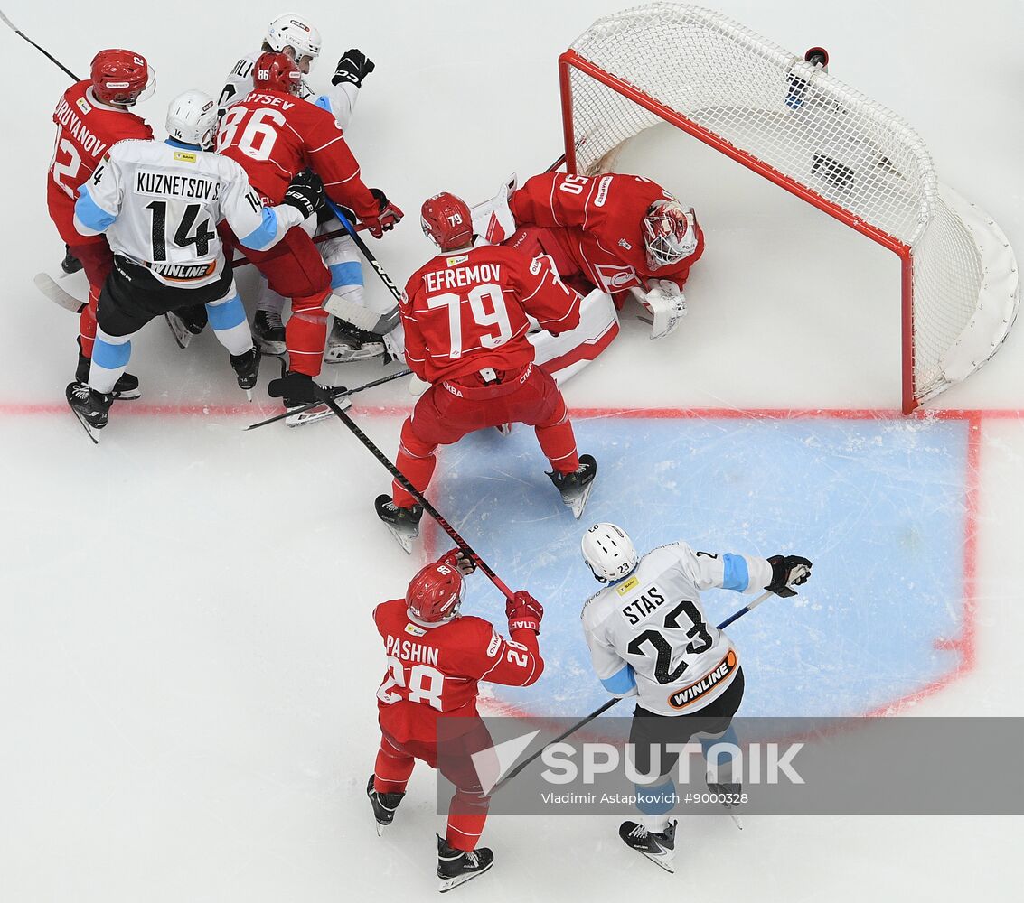 Russia Ice Hockey Kontinental League Spartak - Dinamo