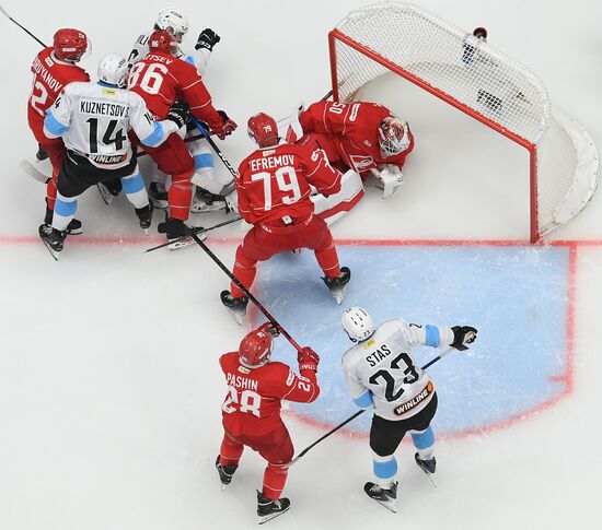 Russia Ice Hockey Kontinental League Spartak - Dinamo