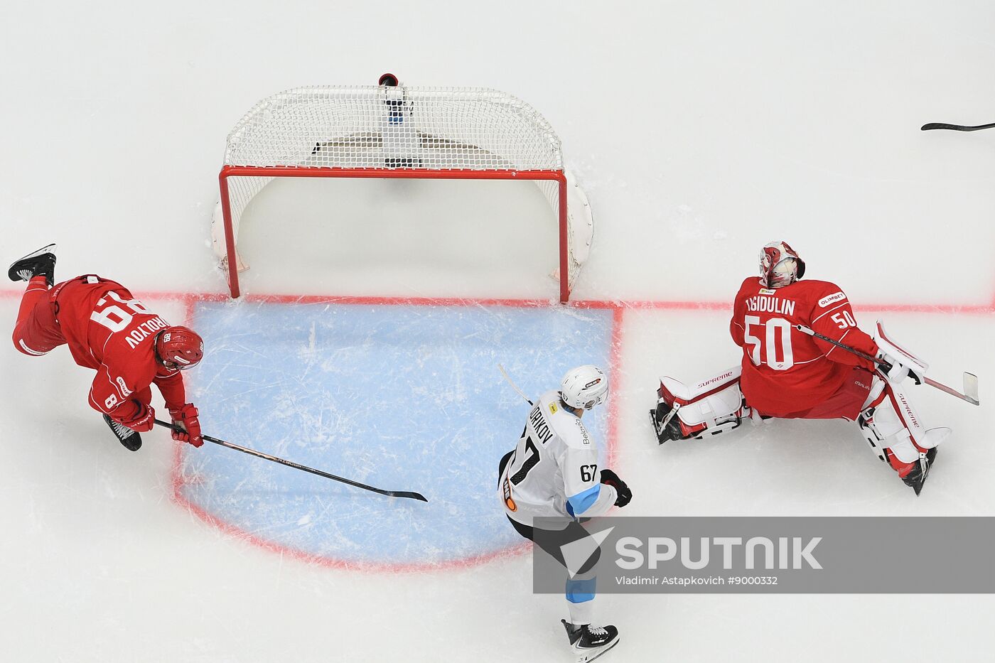 Russia Ice Hockey Kontinental League Spartak - Dinamo