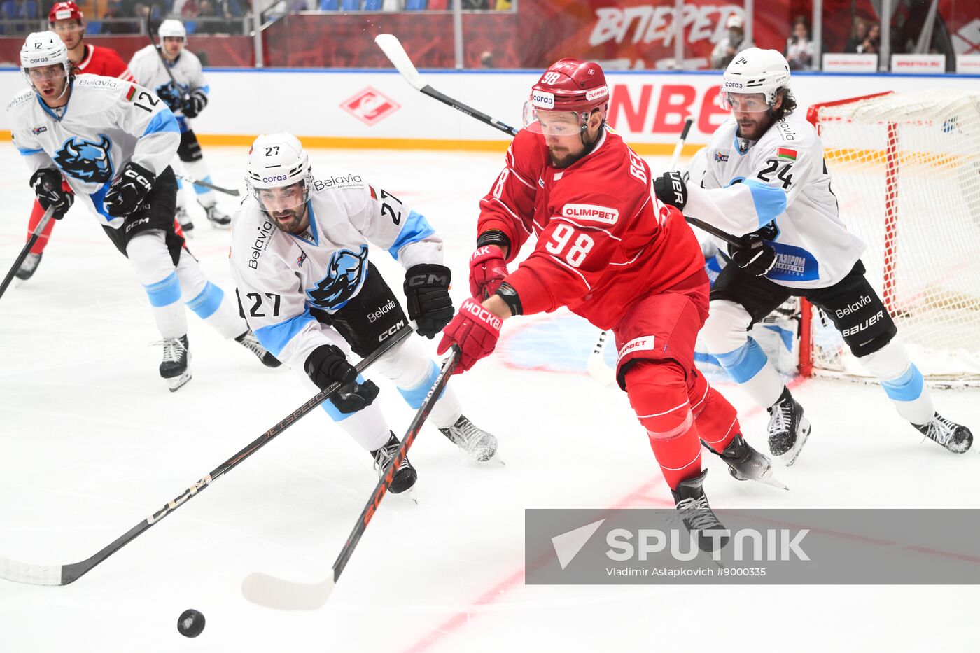 Russia Ice Hockey Kontinental League Spartak - Dinamo