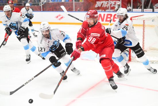 Russia Ice Hockey Kontinental League Spartak - Dinamo